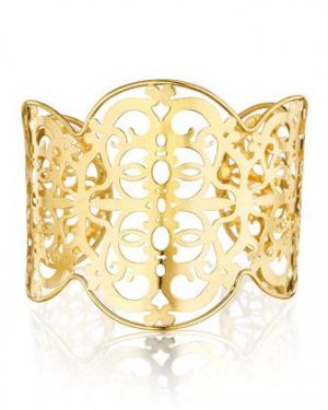 Gifts - Cancello 18k Yellow Gold Cuff Bracelet - Faraone Menella.jpg